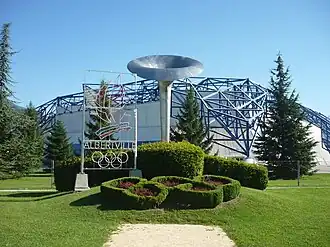 Die Olympiahalle von Albertville (2013)