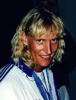 Mette Bergmann – vor vier Jahren im Finale noch ohne gültigen Versuch – erkämpfte die Bronzemedaille