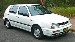 Golf III (Typ&nbsp;1H) (1991–1997; Variant:&nbsp;1993–1999, Cabrio:&nbsp;1993–2002)
