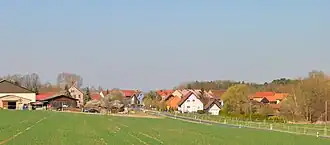 Atzhausen im flachen Flugsandgebiet