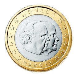 1 Euro Monaco 1. Serie