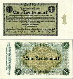 1 Rentenmark