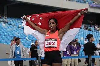 Shanti Pereira bei den SEA-Games 2023