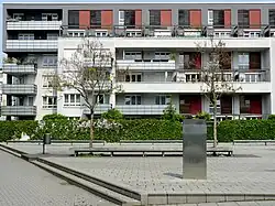 Paul-Arnsberg-Denkmal auf dem Paul-Arnsberg-Platz in Frankfurt am Main