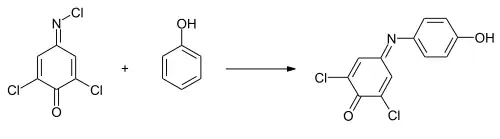 2,6-Dichlorchinon-4-chlorimid Nachweisreaktion