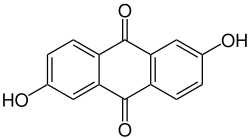 2,6-Dihydroxyanthrachinon, auch Anthraflavinsäure[3]
