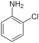 Struktur von 2-Chloranilin