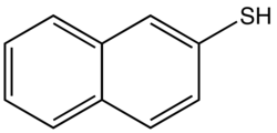 Strukturformel von 2-Naphthalinthiol