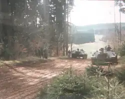Deutsche Kanonenjagdpanzer in Wildflecken, Reforger 1984