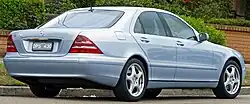 Mercedes-Benz S 430, Heckansicht