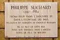 Gedenktafel für Philippe Suchard