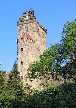 Seigerturm im 4. Burghof