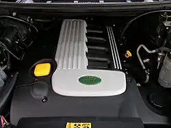 Blick auf den 2,9 l-Turbodieselmotor (2006)