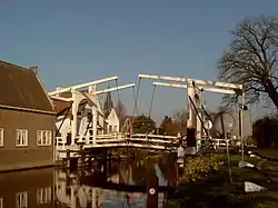 Breukelen, Zugbrücke über der Utrechtse Vecht