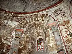 Fresken in der Apsis