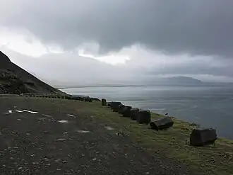 Aussicht vom Búlandshöfði Richtung Westen und Ólafsvík
