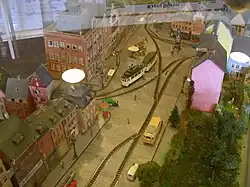 Dürener Marktplatz (Modell des Zustands vor 1944), Oktober 2008