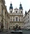 Front der Universitätskirche