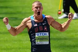 Ein jubelnder Weltmeister Trey&nbsp;Hardee