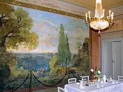 Wandbild Nemisee im Steinsaal