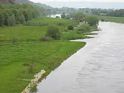 Mündung in die Weser