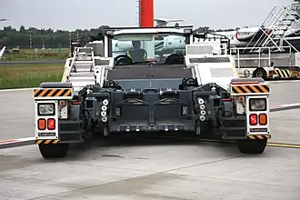 Hubmechanismus eines Goldhofer AST-2