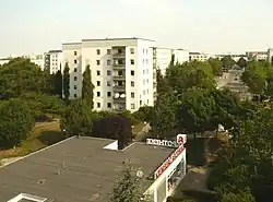 Blick in den mittleren Bereich der Gothaer Straße