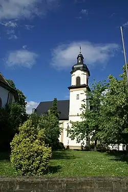 Blick auf die Kirche
