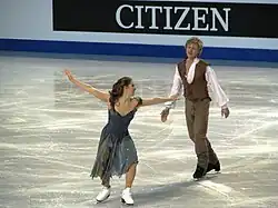 Caitlin Mallory und Kristian Rand bei der Europameisterschaft 2010 in Tallinn