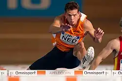 Eelco Sintnicolaas bestritt nur den 100-Meter-Lauf und trat zur zweiten Disziplin nicht mehr&nbsp;an