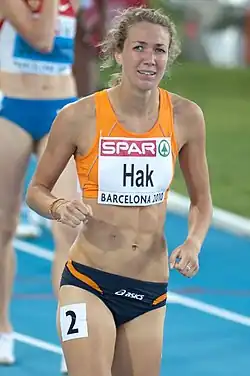 Europameisterin Yvonne&nbsp;Hak