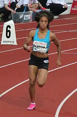 Queen Harrison – ausgeschieden als Vierte in 55,44&nbsp;s