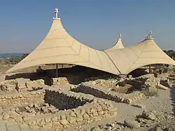 Schutzbau über der Synagoge