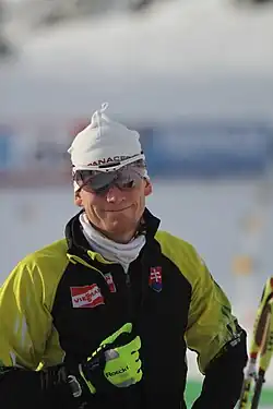 Dušan Šimočko beim Biathlon-Weltcup 2011 in Hochfilzen (Training)