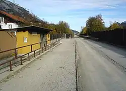 Alte Bestandsstrecke mit ehemaliger Hst.&nbsp;Stans