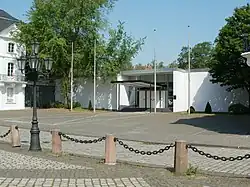 Saarländische Staatskanzlei, Sitz der Ministerpräsidentin