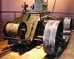 Einschienige Treidellok am Finowkanal