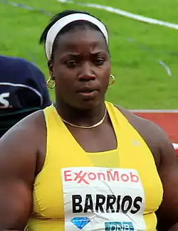 Bronze wie 2011 gab es für die zweifache Vizeweltmeisterin (2007/2009) und Olympiadritte von 2012 Yarelys Barrios