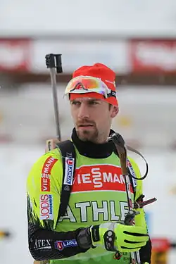 Miroslav Matiaško beim Weltcup 2012 in Hochfilzen