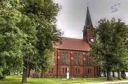 Dorfkirche in Kuślin