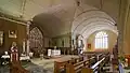 Innenansicht der Kirche Saint-Démet von Plozévet