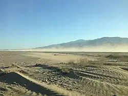 Sandsturm im Nordteil