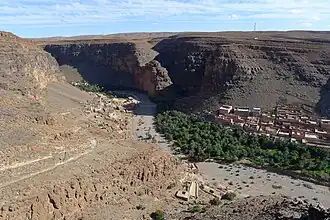 Blick vom Agadir Id Aissa auf Amtoudi (2013)