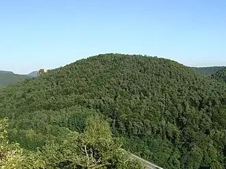Großer Rauhberg – Blick von der Falkenburg