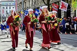 An der Bahnhofstrasse in Richtung Urania-Sternwarte
