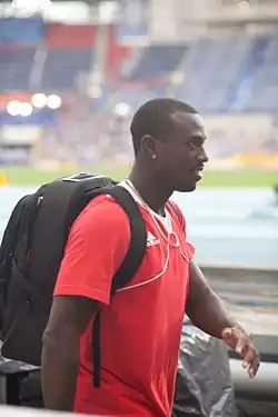 Daniel Bailey Rang sechs in 10,45&nbsp;s