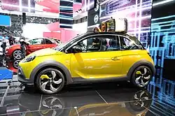 Adam Rocks, Seitenansicht