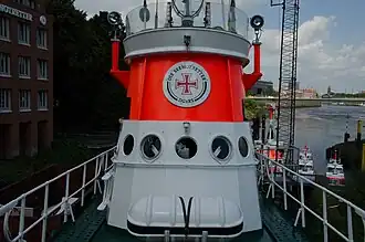 Turmaufbau von vorne