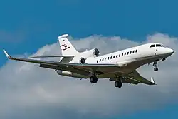 Dassault Falcon 7X der Cat Aviation