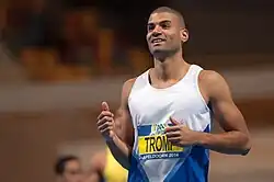 Jorén Tromp blieb mit einer Zeit über elf Sekunden&nbsp;chancenlos